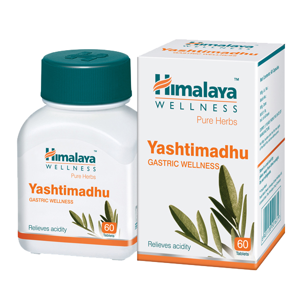 Yashtimadhu Himalaya - na nadkwasotę i wrzody