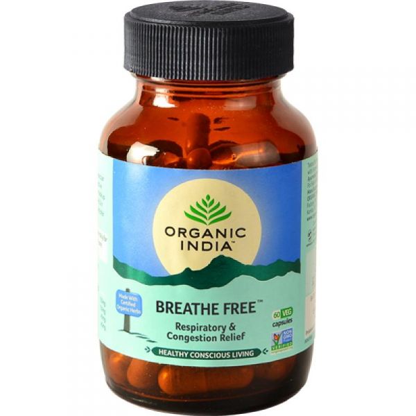 Breathe Free Organic India - SUPPORTS OUR RESPIRATORY SYSTEM