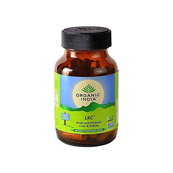 LIVER KIDNEY CARE (LKC) ORGANIC INDIA-OCZYSZCZA, ODMŁADZA NERKI, WĄTROBĘ