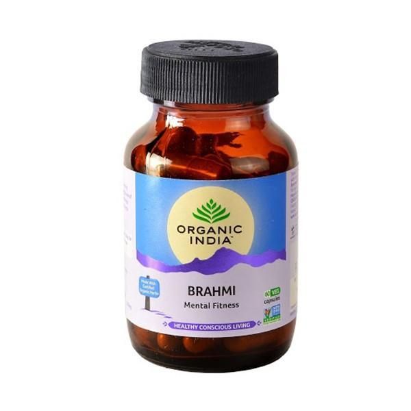 Brahmi Organic India | Stärkt Gedächtnis, Konzentrationsfähigkeit und das Nervensystem