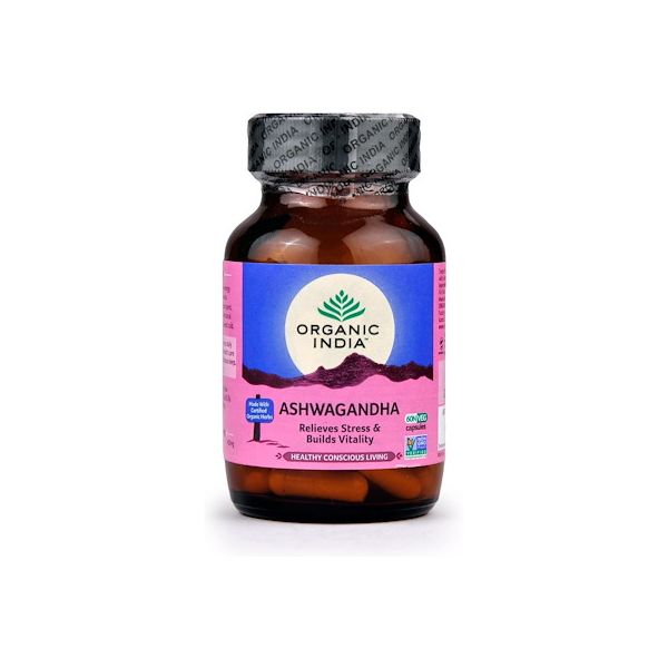 Ashwagandha Organic India - bio herb - anti-stress, reduces chronic fatigue