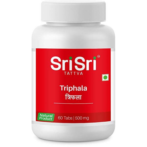 Triphala (500 mg.) Sri Sri Tattva - Ajurwedyjskie ziołowe detox dla wszystkich