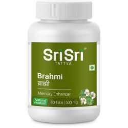 Brahmi Sri Sri (500 mg.) - Wzmacnia pamięć w każdym wieku