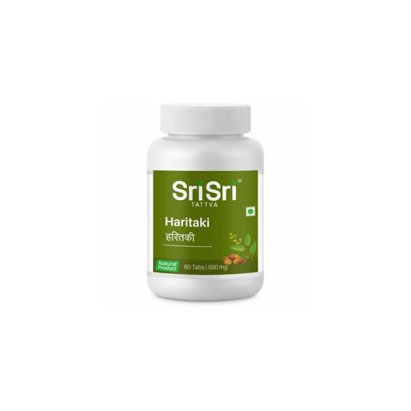 Haritaki (500 mg.) Sri Sri Tattva - Pomaga w leczeniu chorób jelita, boreliozy i nie tylko
