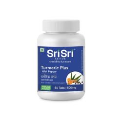 Turmeric plus with Pepper Sri Sri Tattva - Powerful anti-oxidant  and immunity builder