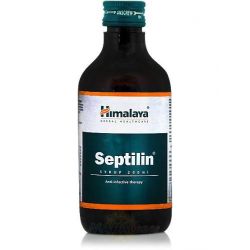 Septilin Himalaya w syropie (200 ml.) - zioła przeciw infekcjom bakteryjnym i wirusowym