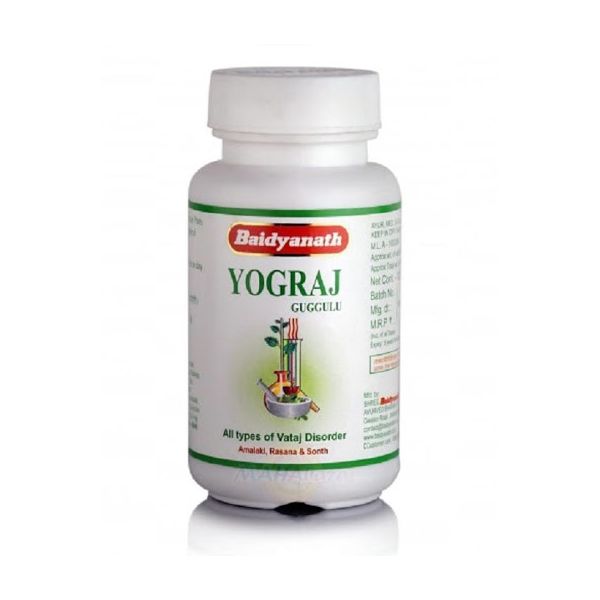 Yograj Guggulu Baidyanath - Helps in joints inflammation, Osteoporosis