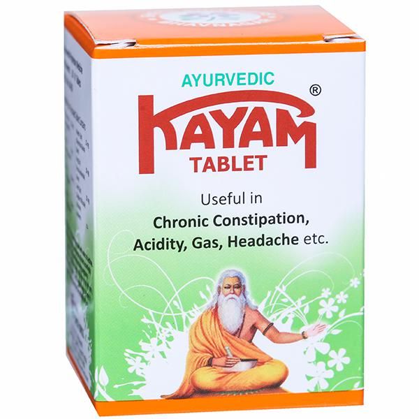 Kayam Tablet - Effective in constipation, improves functioning of the digestive system