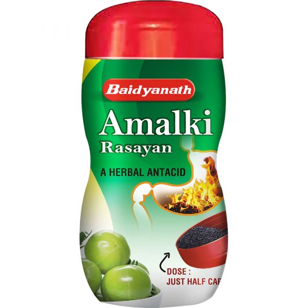 Amalaki Rasayan Baidyanath in Pulverform (120gr.) - Pflanzliches Antisäuremittel, starkes Antioxidans