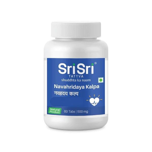 Navahridaya Kalpa (500 mg.) Sri Sri - helpful in hypertension