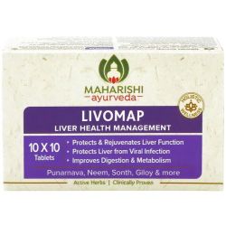 Livomap Maharishi Ayurveda - Effective solution in all liver related problems, fatty liver etc.