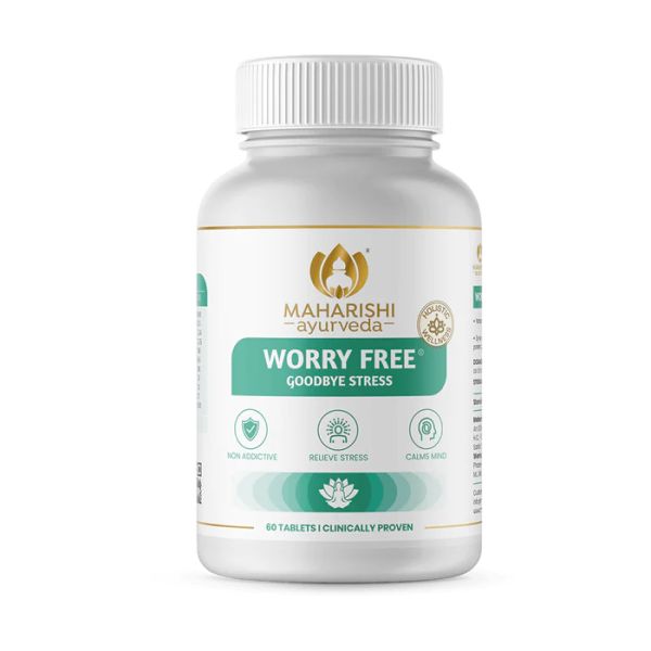 Worry Free Maharishi Ayurveda - Relieves everyday stress and anxiety