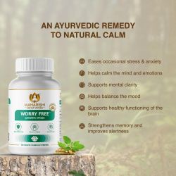 Worry Free Maharishi Ayurveda - Relieves everyday stress and anxiety